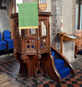 The pulpit September 2014
